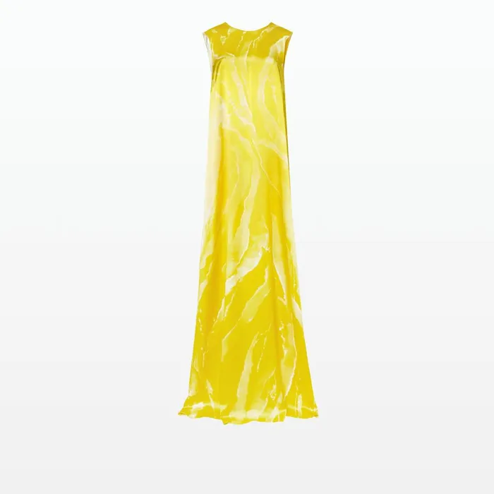 Safiyaa Carrara Canary Long Dress Women Dresses