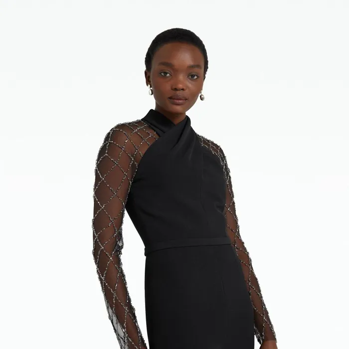 Safiyaa Cat Black Jumpsuit Women Jumpsuits
