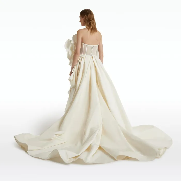 Safiyaa Elsie Ivory Long Dress Women Dresses