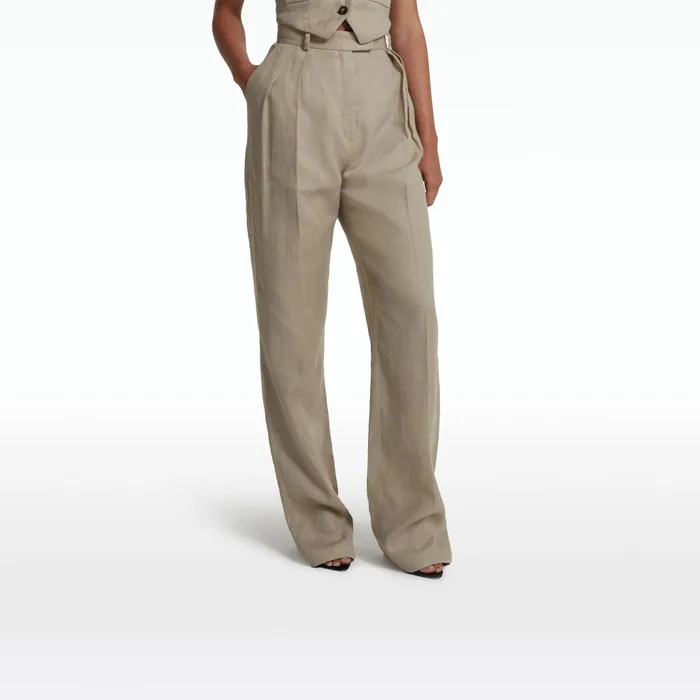 Safiyaa Ferna Stone Trousers Women Trousers