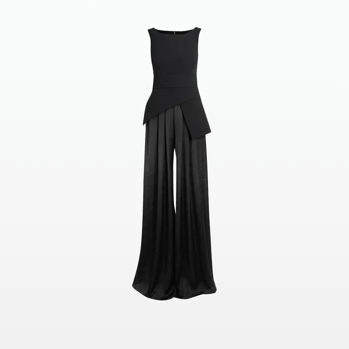 Safiyaa Flavia Black Jumpsuit Women Jumpsuits