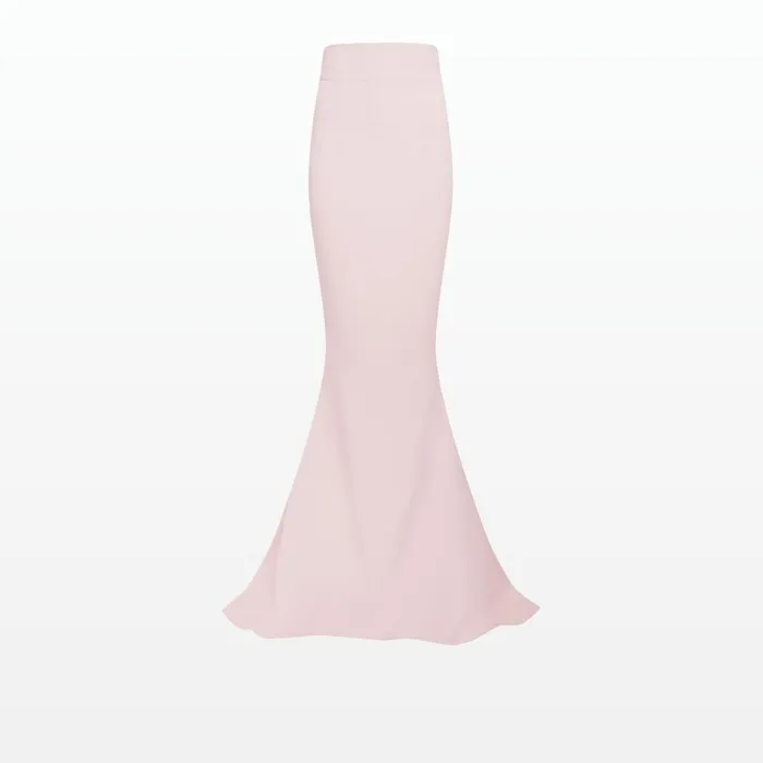 Safiyaa Gayeta Barely Pink Skirt Women Skirts
