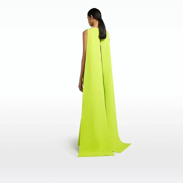 Safiyaa Ginevra Tendershoots Long Dress With Embroidered Belt Women Dresses