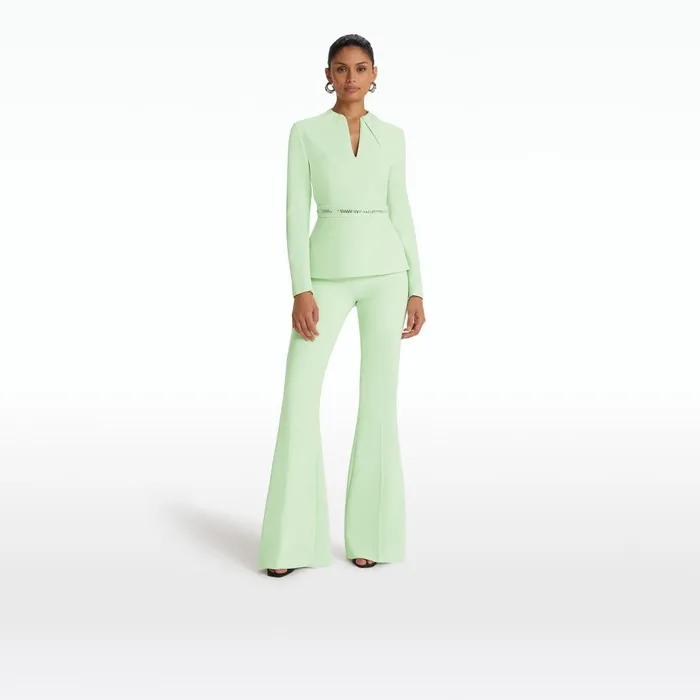 Safiyaa Halluana Aloe Trousers Women Trousers
