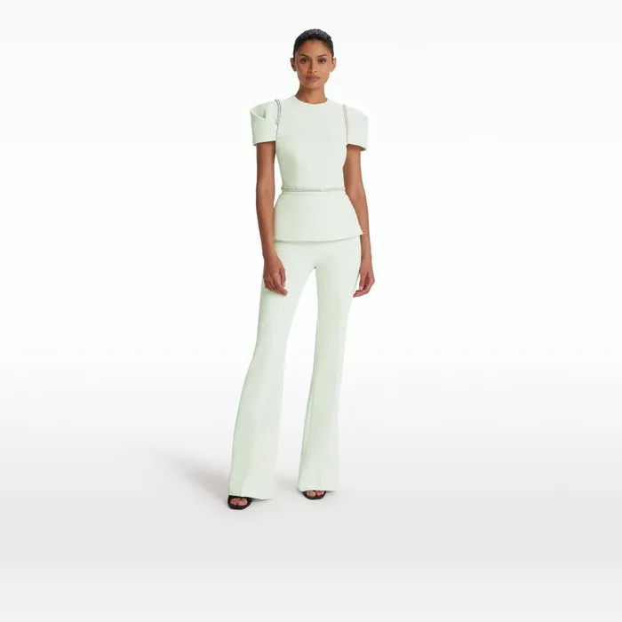 Safiyaa Halo Spearmint Top Women Tops