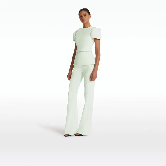 Safiyaa Halo Spearmint Top Women Tops