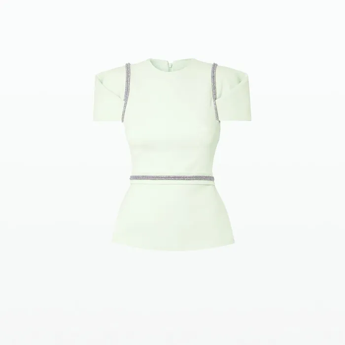 Safiyaa Halo Spearmint Top Women Tops