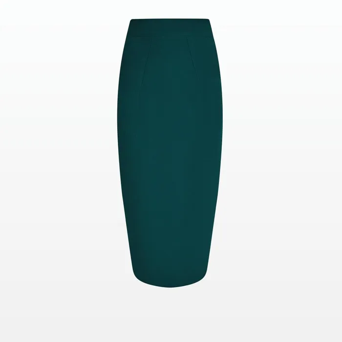Safiyaa Hokoku Alpine Green Skirt Women Skirts