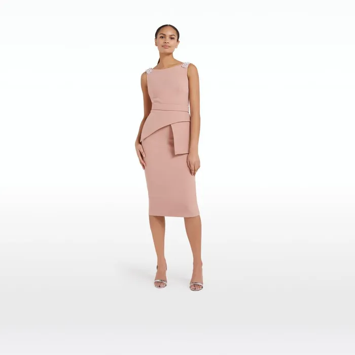Safiyaa Hokoku Dusty Pink Skirt Women Skirts
