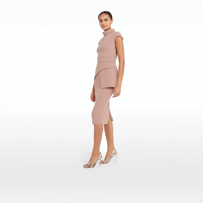 Safiyaa Hokoku Dusty Pink Skirt Women Skirts