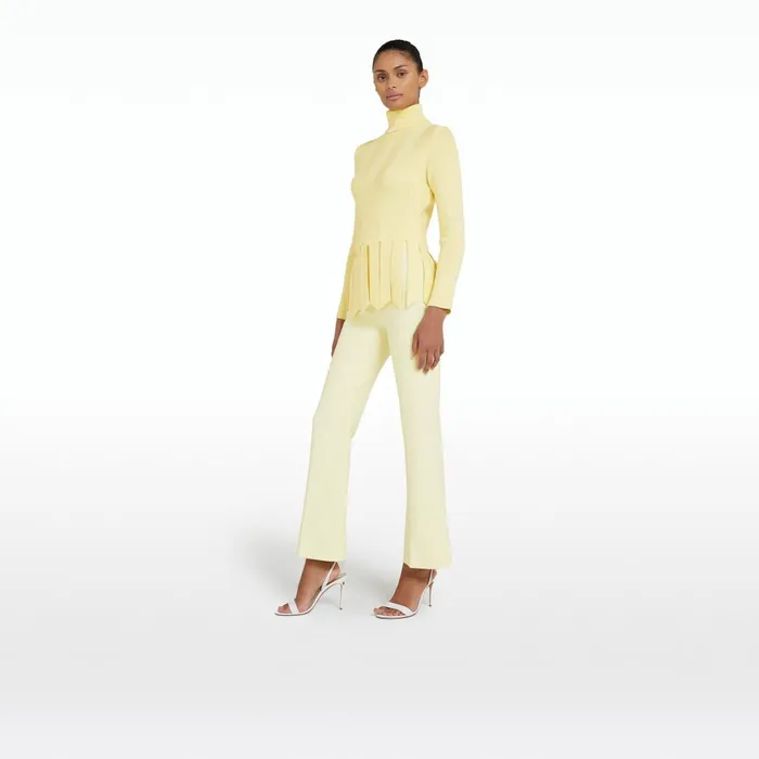 Safiyaa Mari Buttermilk Trousers Women Trousers
