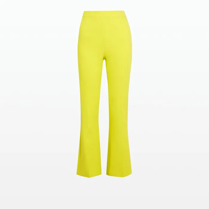 Safiyaa Mari Chartreuse Trousers Women Trousers