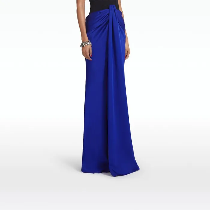 Safiyaa Marlena Marrakech and Black Long Dress Women Dresses