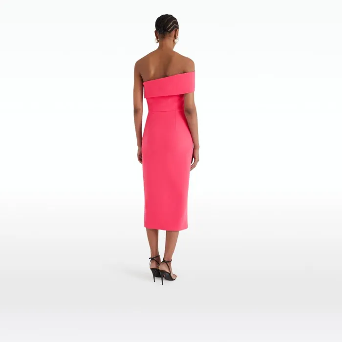 Safiyaa Opal Dahlia Midi Dress Women Dresses