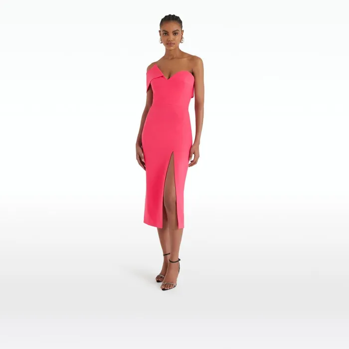 Safiyaa Opal Dahlia Midi Dress Women Dresses