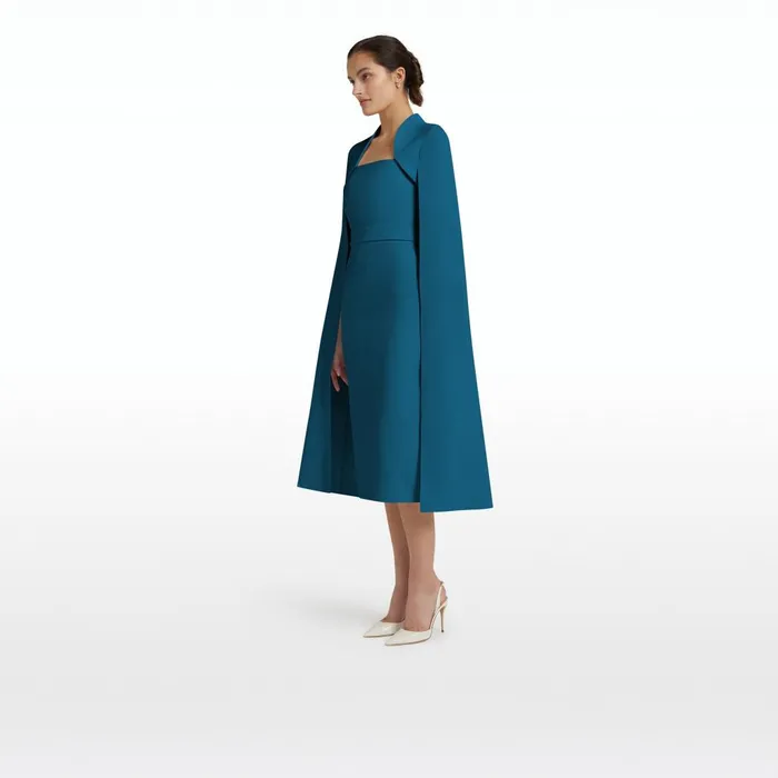 Safiyaa Roni Poseidon Midi Dress Women Dresses