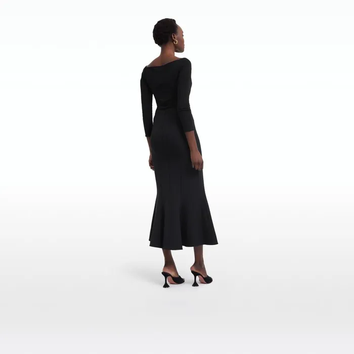 Safiyaa Sol Black Skirt Women Skirts