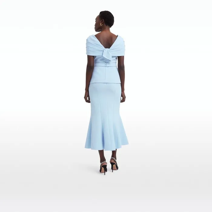 Safiyaa Sol Pale Blue Skirt Women Skirts