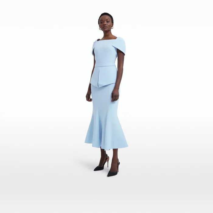 Safiyaa Sol Pale Blue Skirt Women Skirts