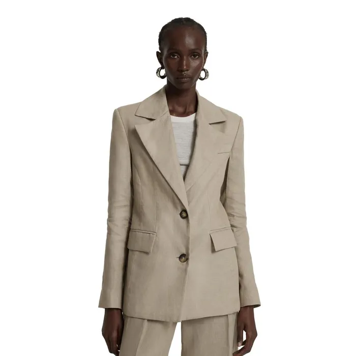 Safiyaa Solaris Stone Jacket Women Jackets and Coats
