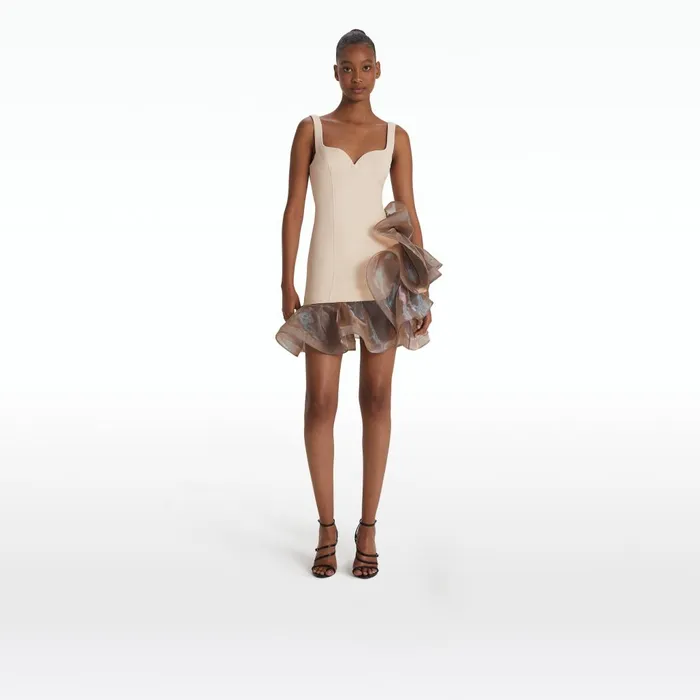 Safiyaa Tenaya Pebble Short Dress Women Dresses