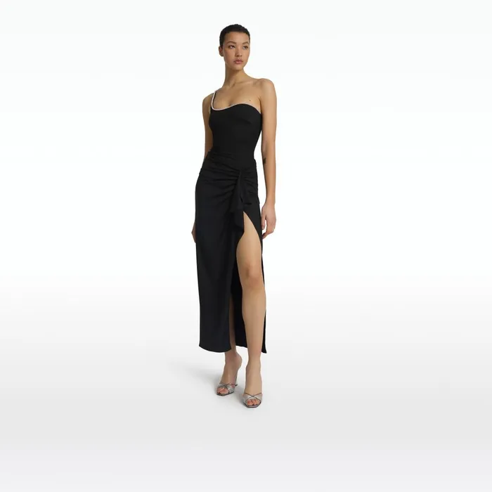 Safiyaa Tillian Black Swim Skirt Women Swimwear
