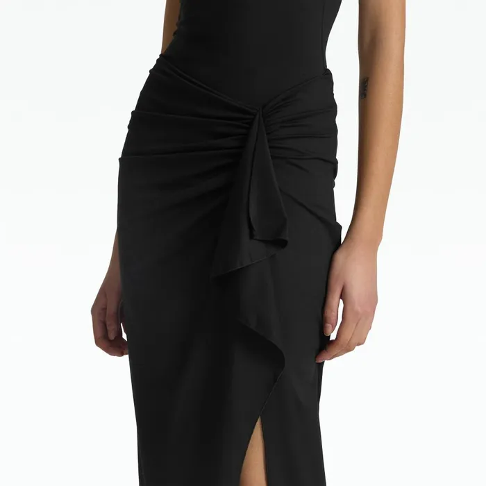 Safiyaa Tillian Black Swim Skirt Women Swimwear