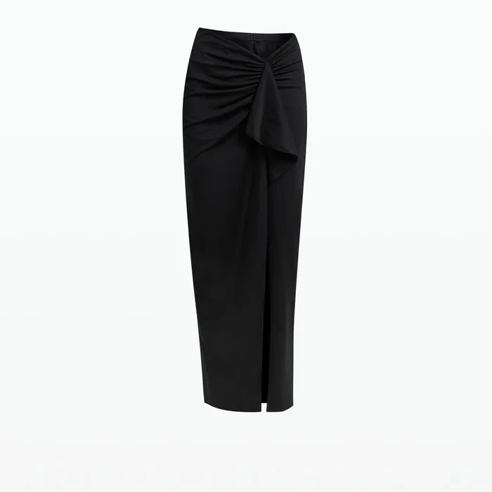 Safiyaa Tillian Black Swim Skirt Women Swimwear