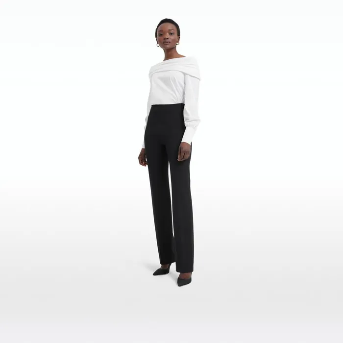 Safiyaa Tilly Ivory Cotton Shirt Women Tops