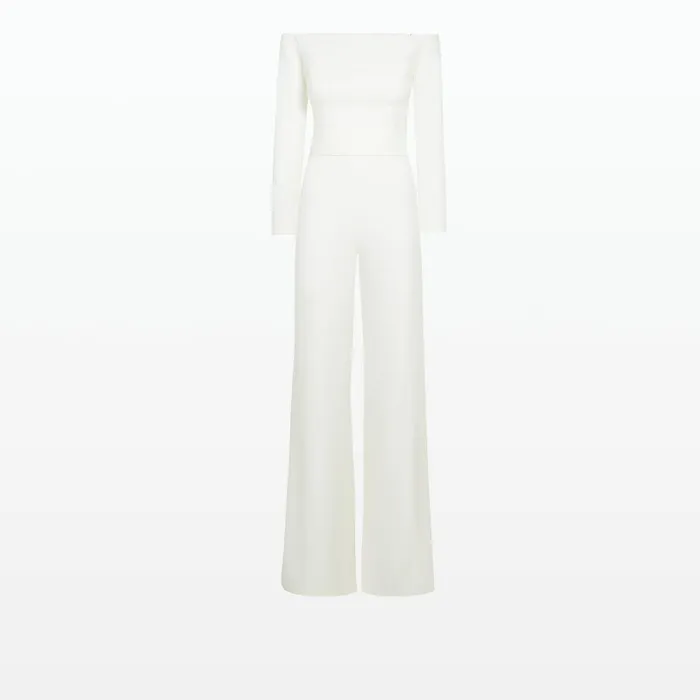 Safiyaa Veasna Ivory Jumpsuit Women Jumpsuits