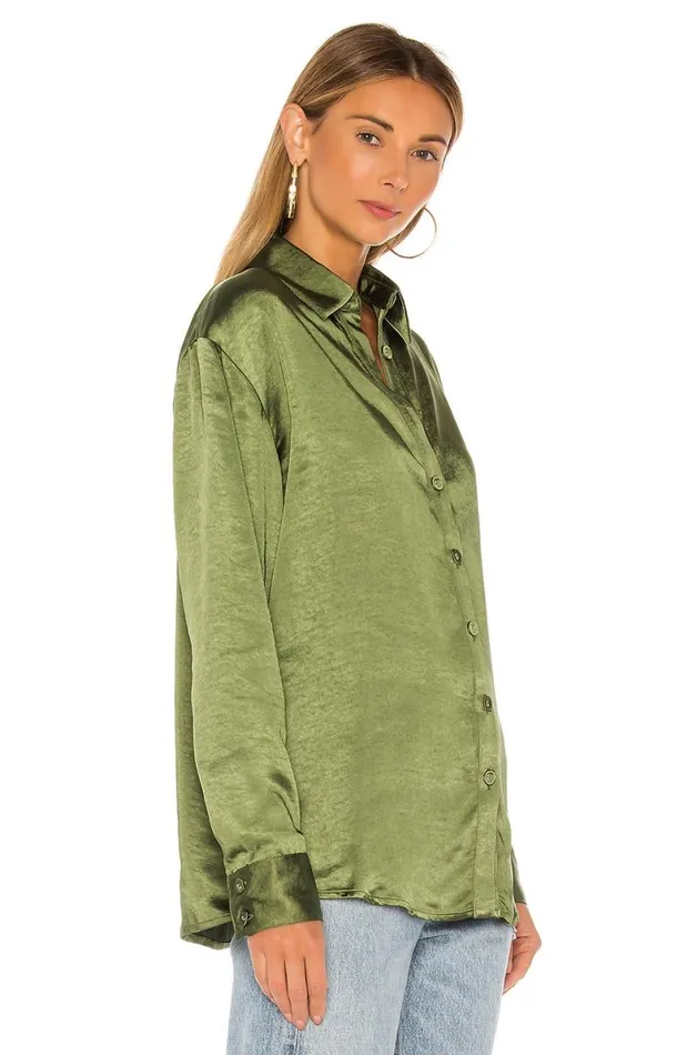 Salina Top Olive Green Women Lovers and Friends Tops