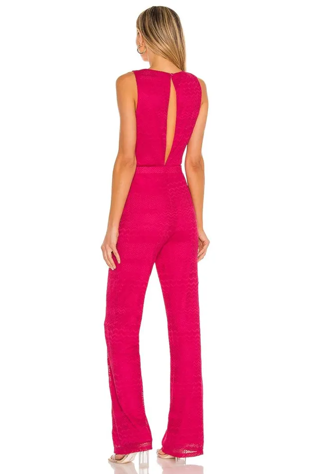 Sharon Jumpsuit Passion Pink Women Lovers and Friends Jumpsuits