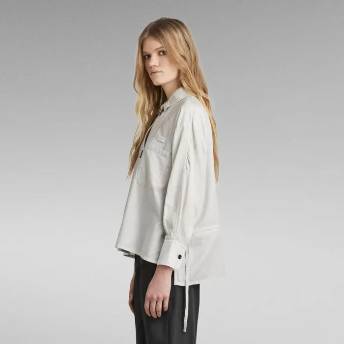 Shirts and Blouses Women GStar RAW Bowling Polo Cool Grey