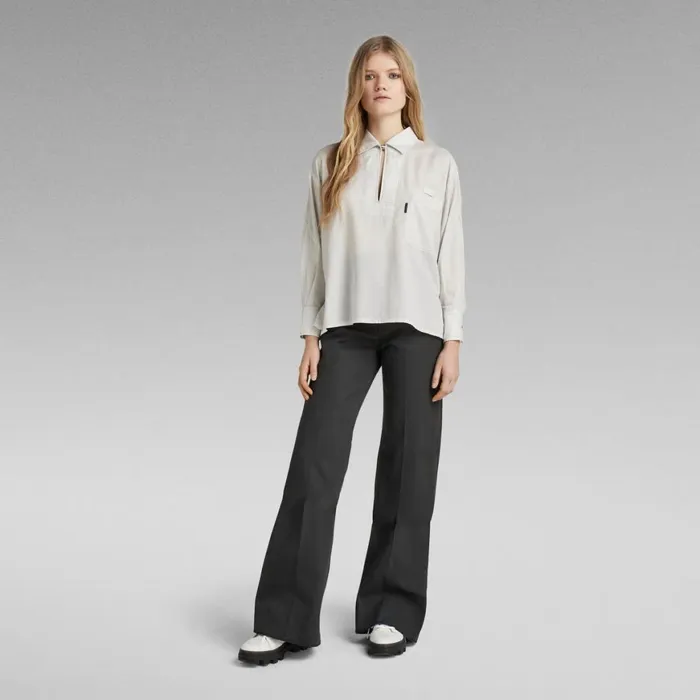 Shirts and Blouses Women GStar RAW Bowling Polo Cool Grey
