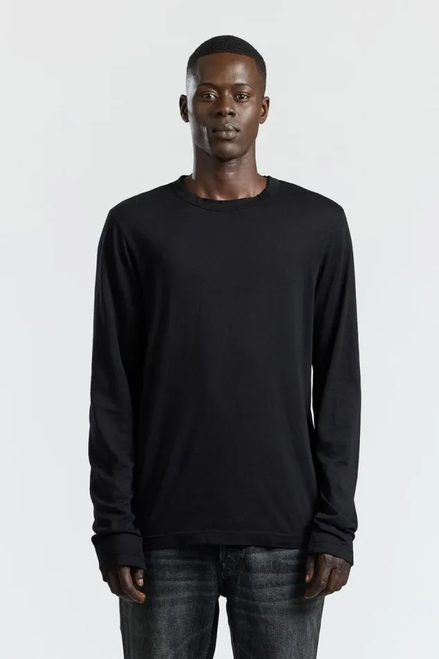 Shirts Men COTTON CITIZEN Prince Long Sleeve Shirt Jet Black