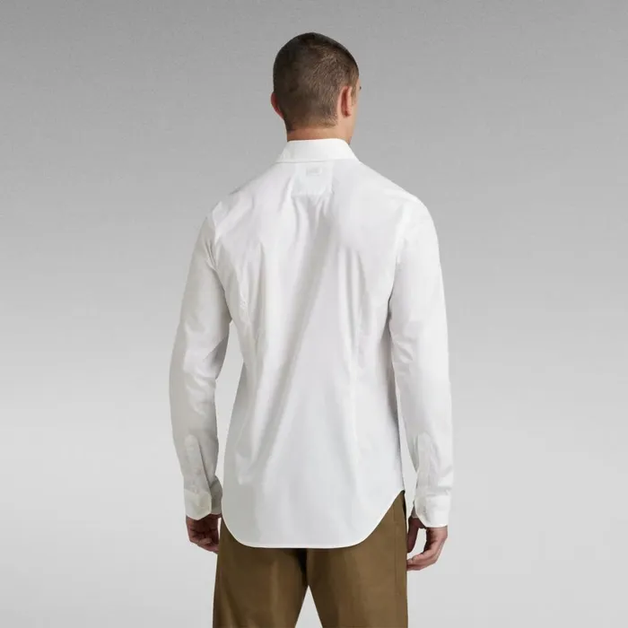 Shirts Men GStar RAW Formal Super Slim Shirt White