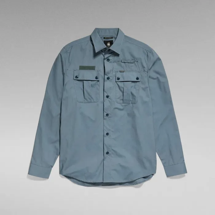 Shirts Men GStar RAW Police Regular Shirt Axis