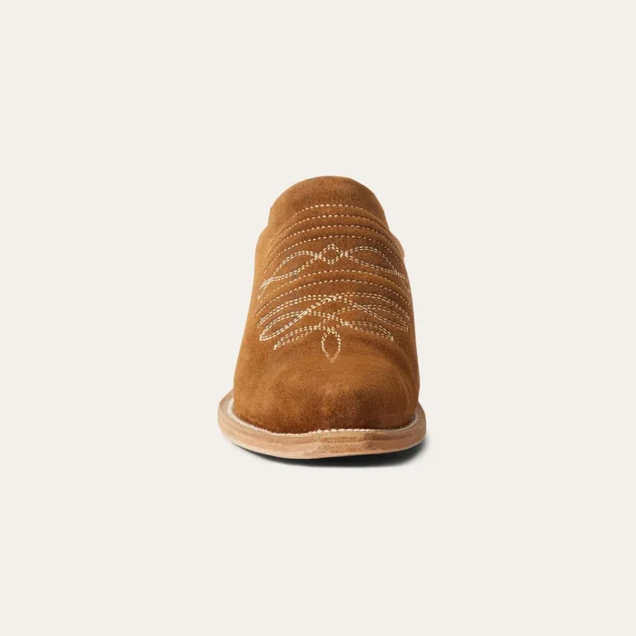Shorties Women Stetson Reed Western Mules Brown