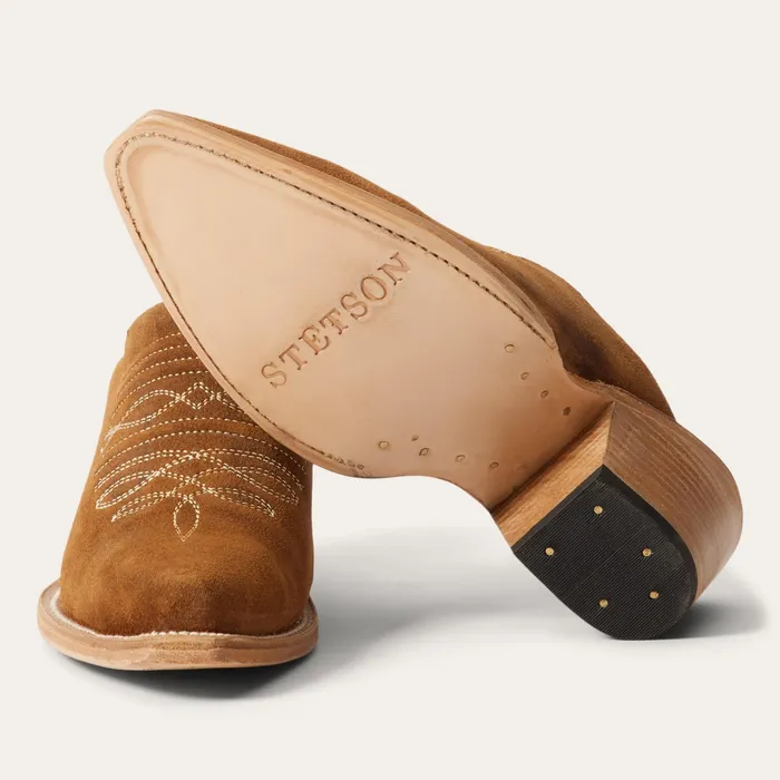 Shorties Women Stetson Reed Western Mules Brown