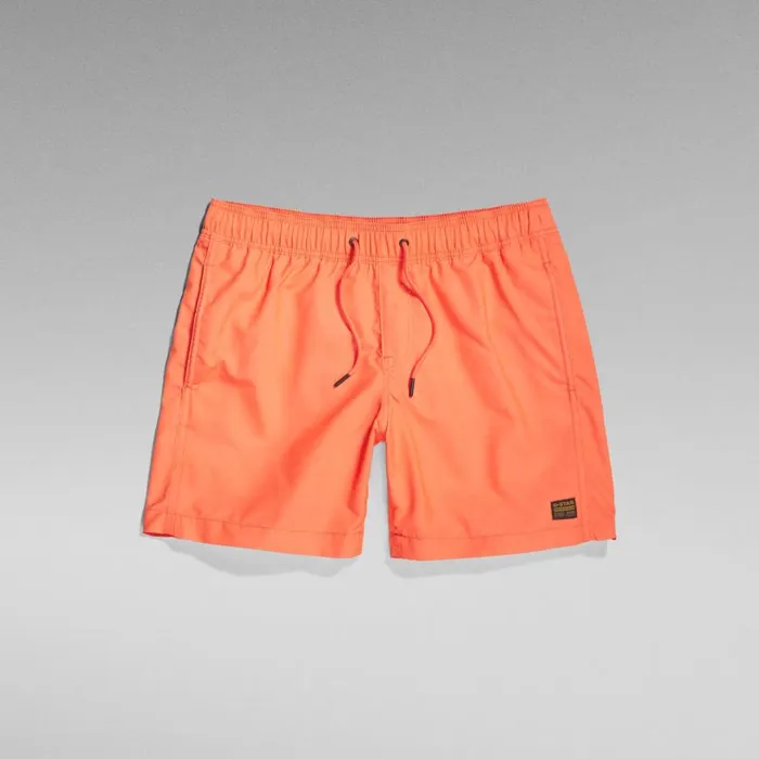 Shorts Men GStar RAW Dirik Solid Swim Shorts Fiery Coral