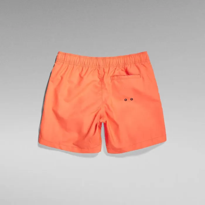 Shorts Men GStar RAW Dirik Solid Swim Shorts Fiery Coral