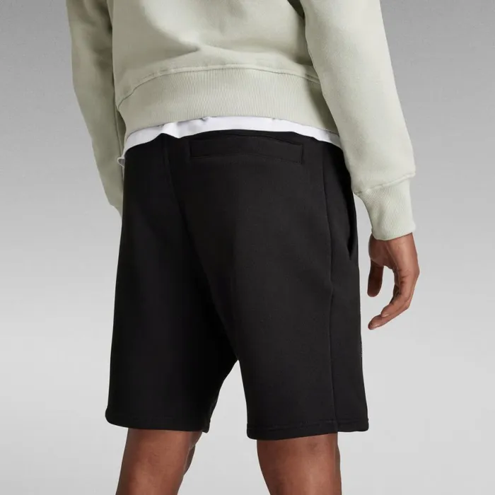 Shorts Men GStar RAW Tape Sweat Shorts Dark Black