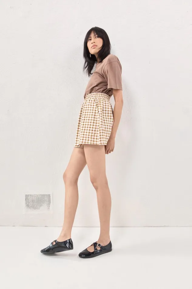 Shorts Women VRG GRL The Sea and I Shorts Honey Shorts Women VRG GRL The Sea and I Shorts Honey
