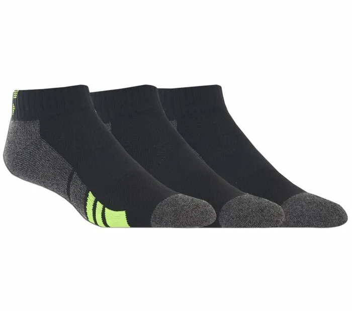 Skechers 3 Pack Half Terry Athletic Socks Black WomenMen Socks