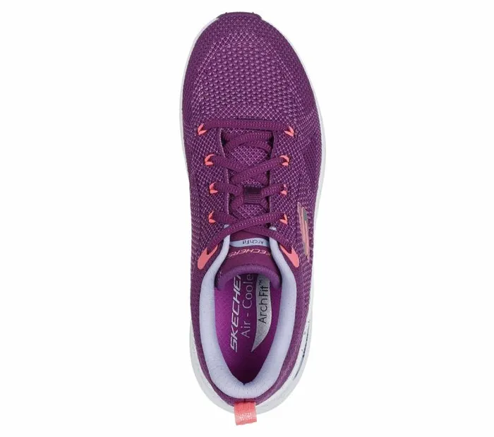 Skechers Arch Fit 20 8211 Fast Paced Purple Multi Women Athletic Sneakers Skechers Arch Fit 20 8211 Fast Paced Purple Multi Women Athletic Sneakers
