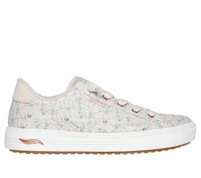 Skechers Arch Fit Arcade 8211 Flowa Powa Off White Women Casual Sneakers