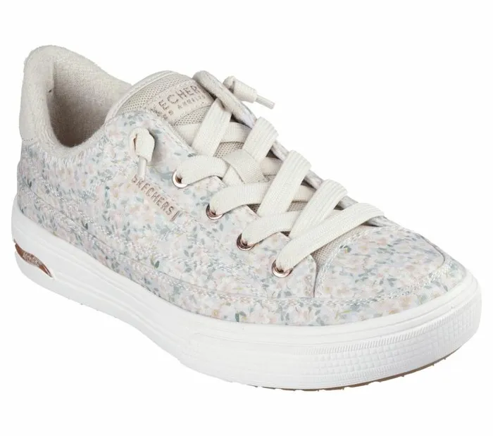 Skechers Arch Fit Arcade 8211 Flowa Powa Off White Women Casual Sneakers Skechers Arch Fit Arcade 8211 Flowa Powa Off White Women Casual Sneakers