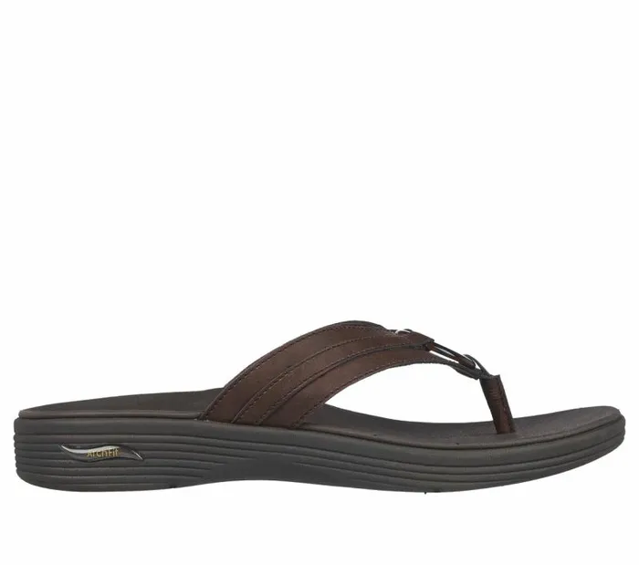 Skechers Arch Fit Maui 8211 Summer Fun Brown Women Sandals