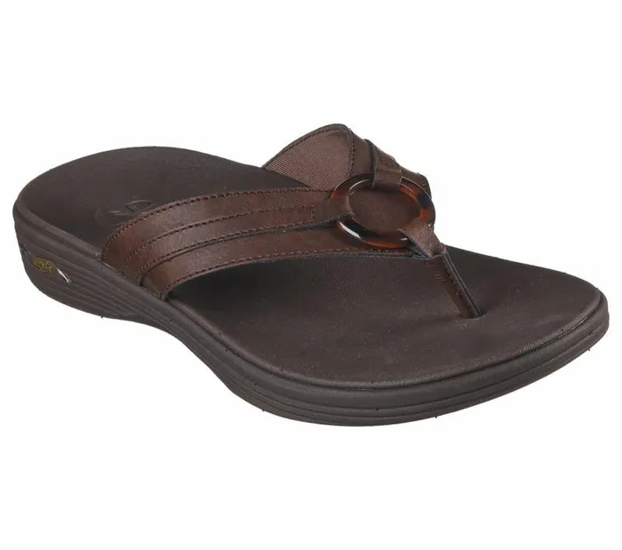 Skechers Arch Fit Maui 8211 Summer Fun Brown Women Sandals Skechers Arch Fit Maui 8211 Summer Fun Brown Women Sandals