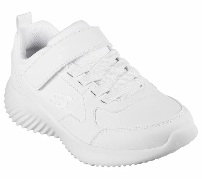 Skechers Bounder 8211 Power Study White Kids Athletic Shoes and Sneakers Skechers Bounder 8211 Power Study White Kids Athletic Shoes and Sneakers